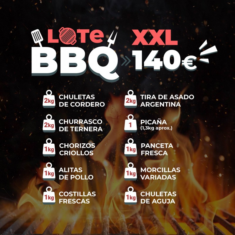 LOTE BBQ XXL