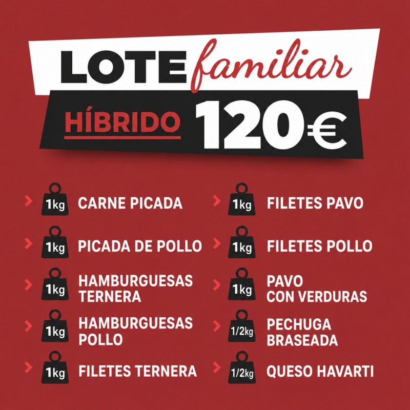 LOTE FAMILIAR HIBRIDO 9 KILOS