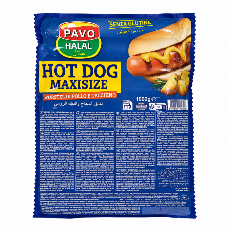 SALCHICHA HOT DOG 1 K.